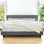 Bed Frame King/Queen Size Grey NEO