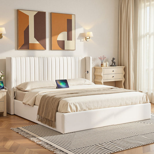 King Bed Frame With Storage