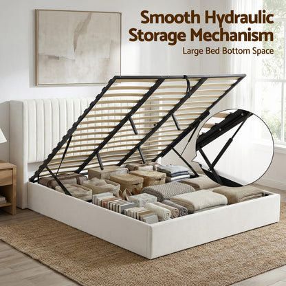 King Bed Frame With Storage