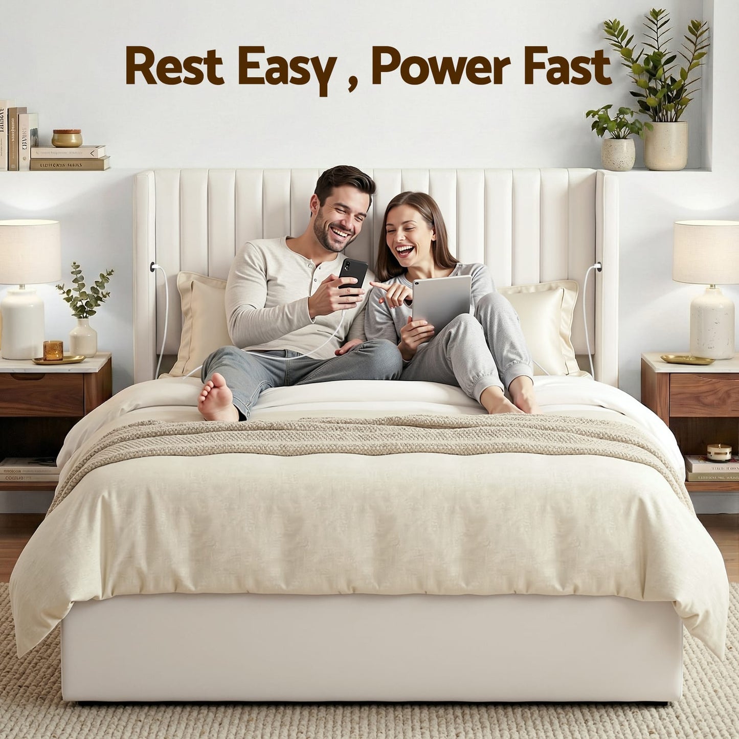 Queen Bed Frame Storage