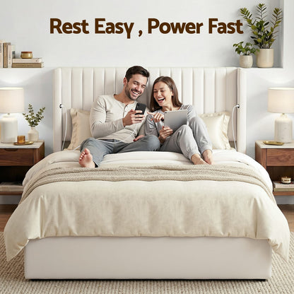 Queen Bed Frame Storage