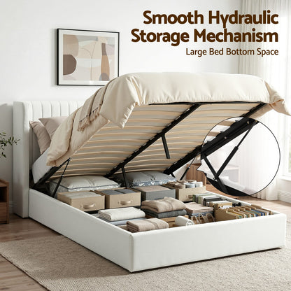 Queen Bed Frame Storage