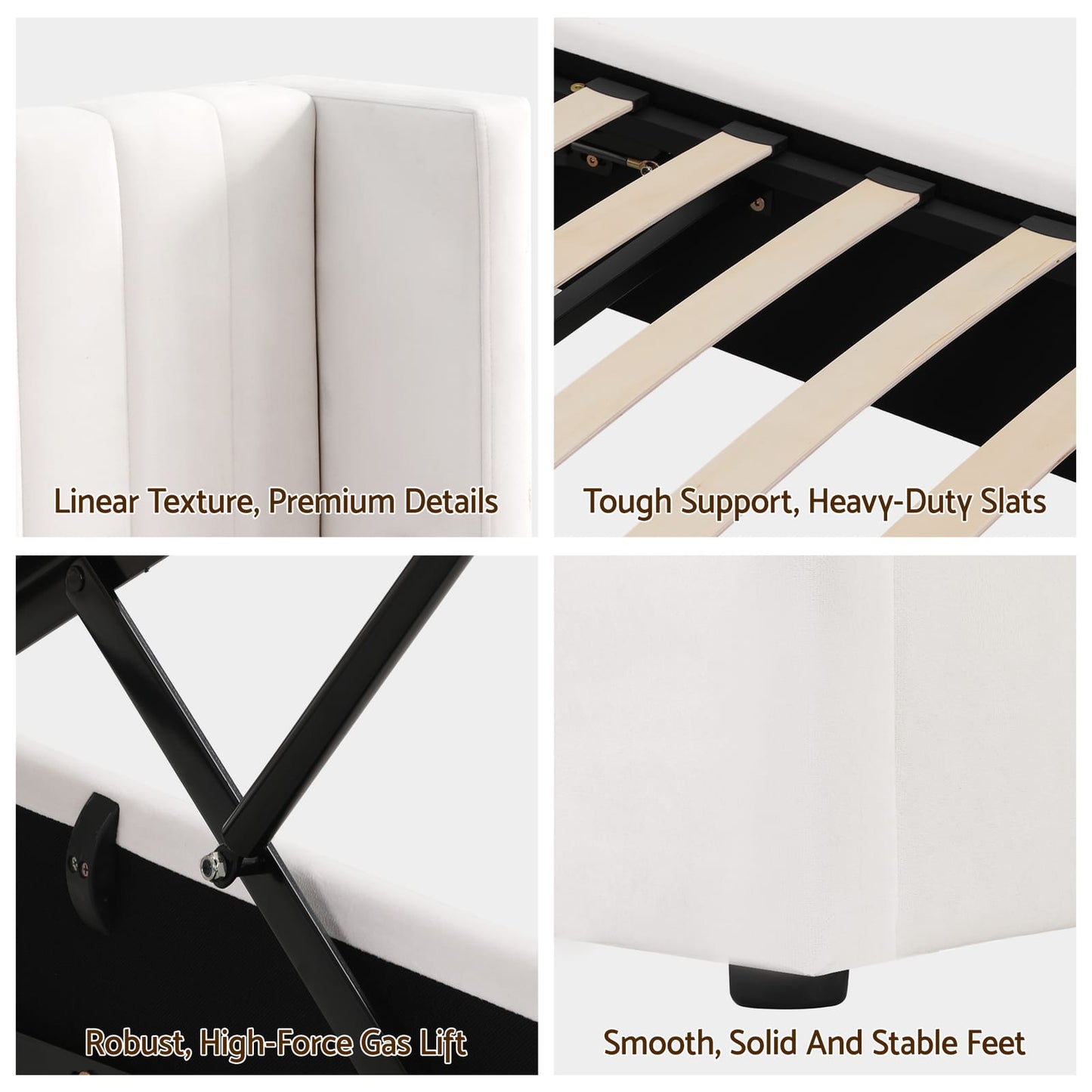 Queen Bed Frame Storage