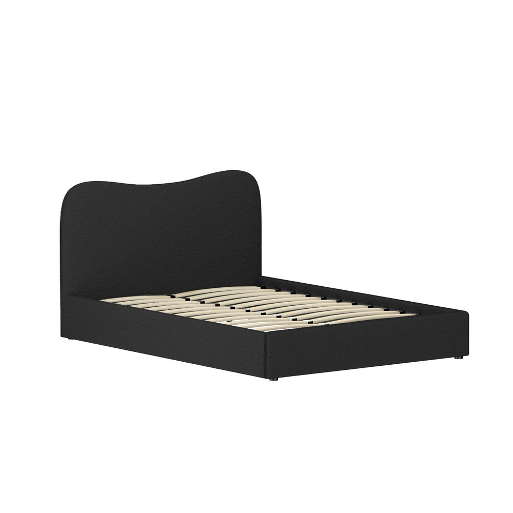 Bed Frame King Single Size Boucle DARA
