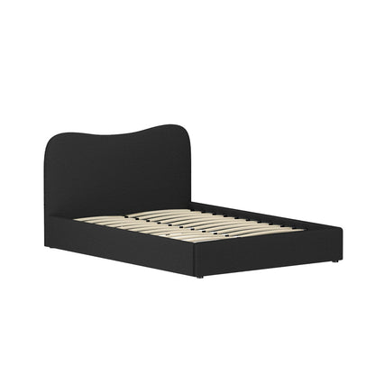 Bed Frame King Single Size Boucle DARA