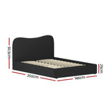 Elegant Bed Frame All Double/King/Single/Queen Boucle