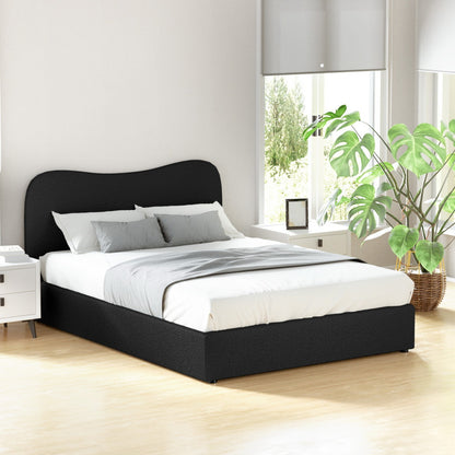 Bed Frame Double Size Boucle DARA