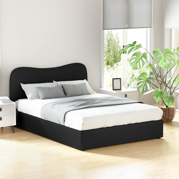  Elegant Bed Frame All Double/King/Single/Queen Boucle