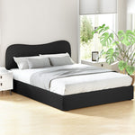 Elegant Bed Frame All Double/King/Single/Queen Boucle