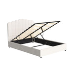 Elegant Double/King/Queen/Single Boucle Bed Frame