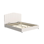 Elegant Double/King/Queen/Single Boucle Bed Frame