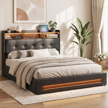 Double Bed Frame With Storage 2x3cm
