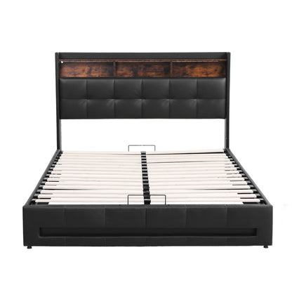 Double Bed Frame With Storage 2x3cm