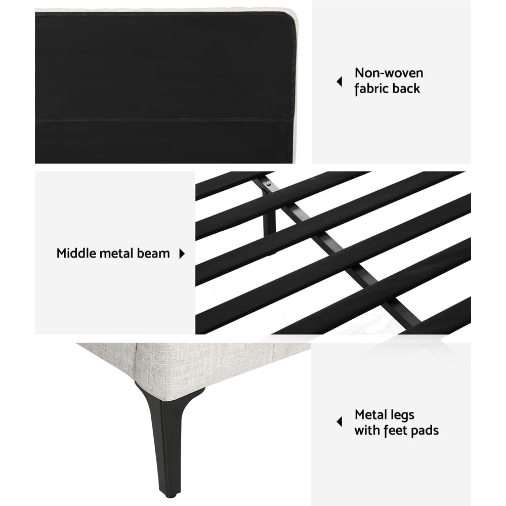 King Bed Frame Mattress Set