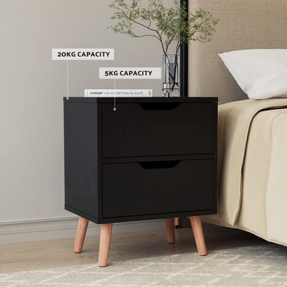 Double Bed Frame Beige 203x145x92cm