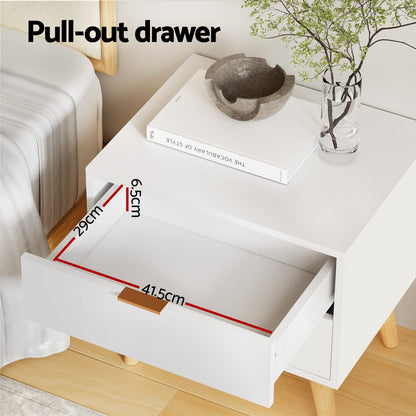 Queen Bed Frame Storage Base 216x160x99cm