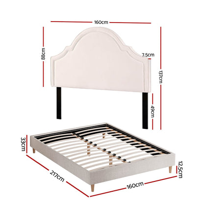 Queen Bed Frame Storage 153x203cm