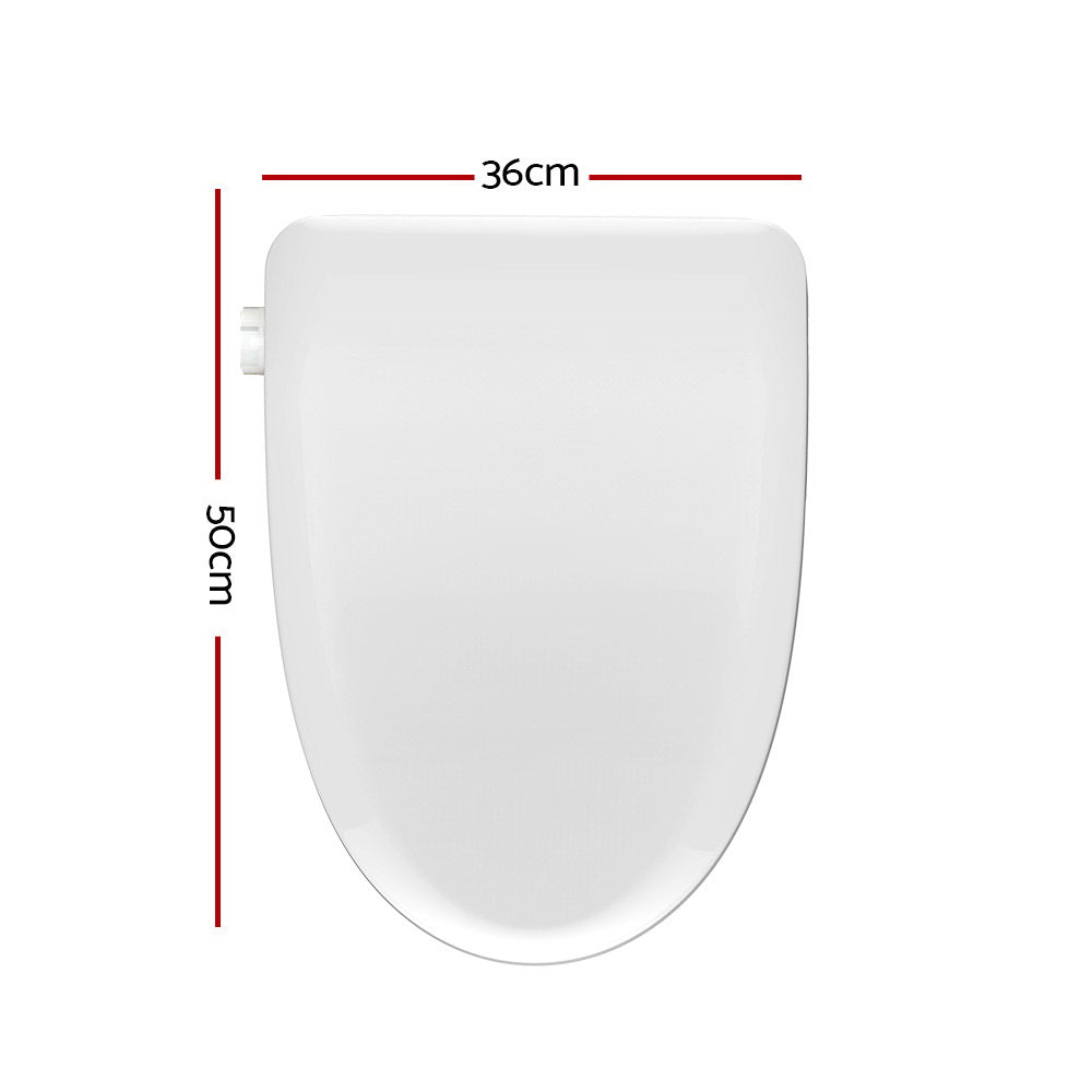 Electric Bidet Toilet Seat Cover with Auto Smart Spray and Knob - Electronic Seats