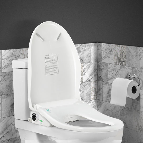  D-Shaped Non-Electric Bidet Toilet Seat Cover: Spray Water Wash for Your Bathroom