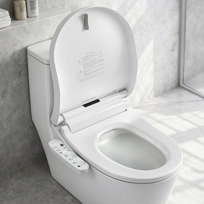 Smart Electric Bidet Toilet Seat D-Shape | HomeAndLiving