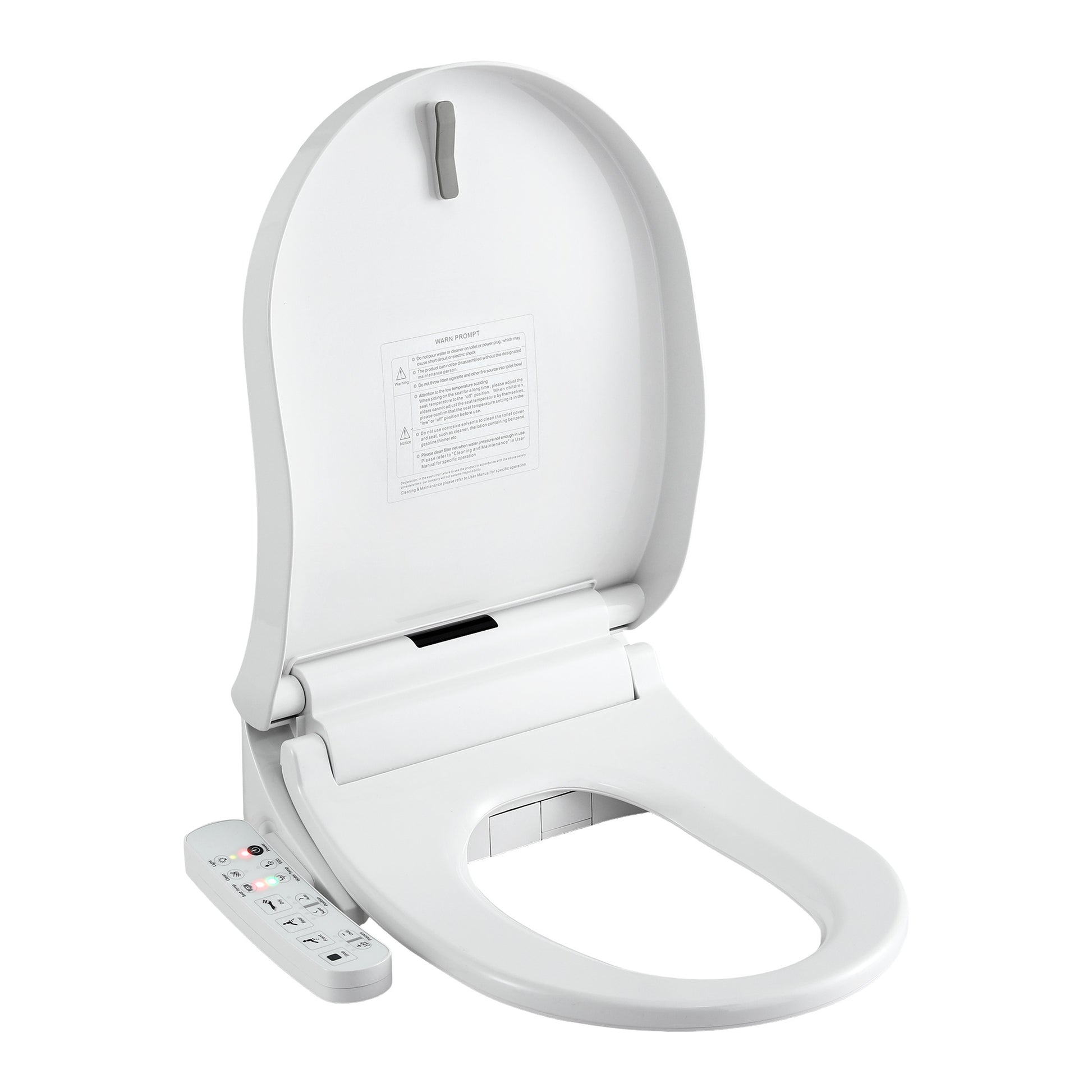 Smart Electric Bidet Toilet Seat D-Shape | HomeAndLiving