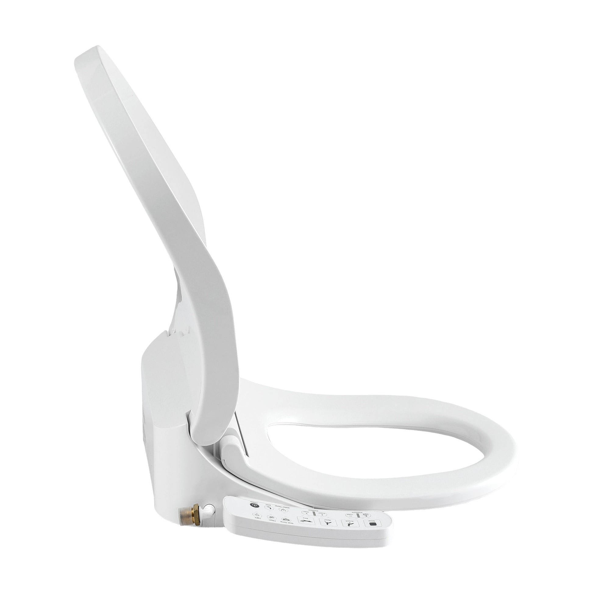 Smart Electric Bidet Toilet Seat D-Shape | HomeAndLiving