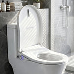 Electric Bidet Toilet Seat D-Shape Heated Air Dryer | Home & Living