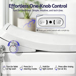 Electric Bidet Toilet Seat D-Shape Heated Air Dryer | Home & Living