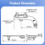 Bidet Attachment Dual Nozzle Self-Cleaning | Home & Living