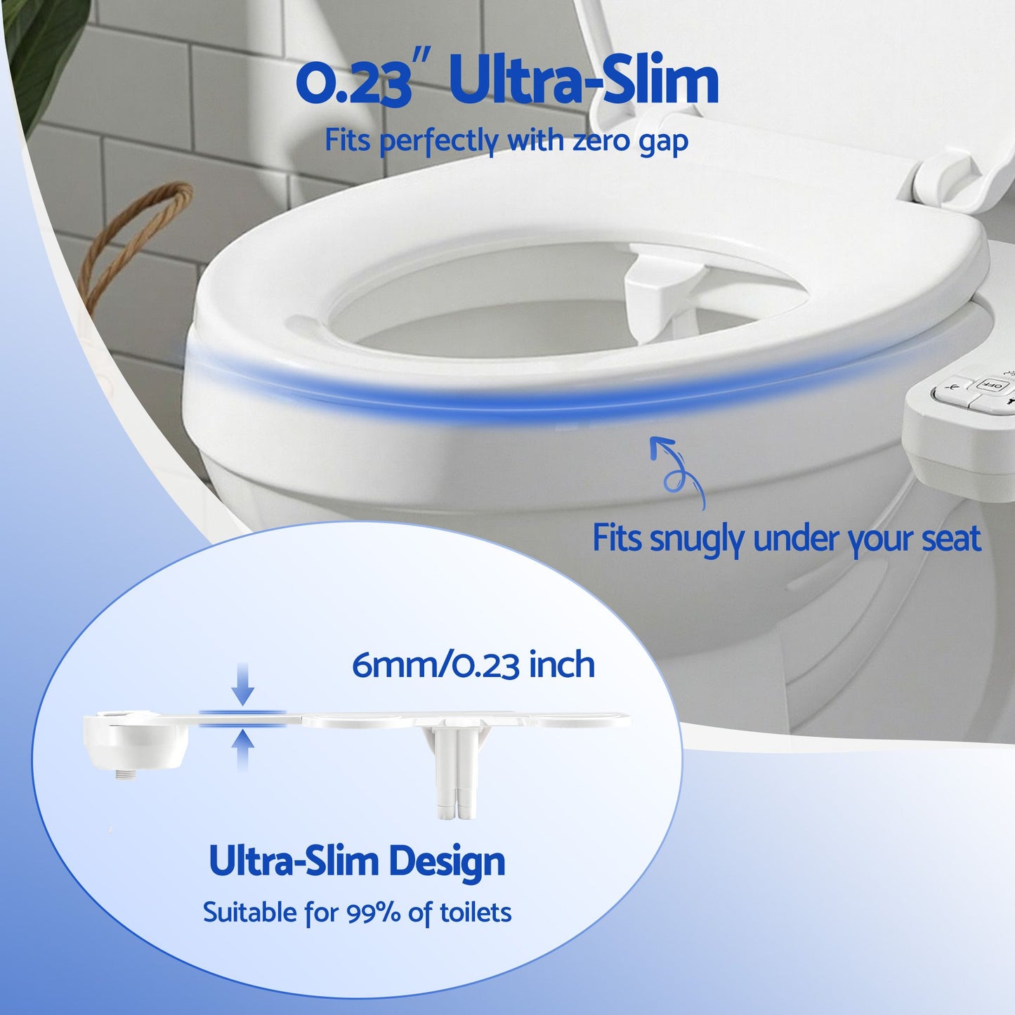 Bidet Attachment Dual Nozzle Self-Cleaning | Home & Living