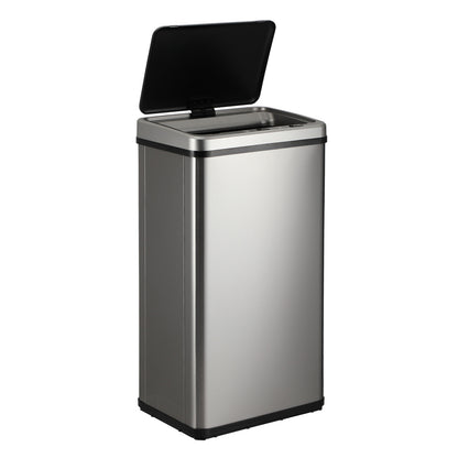 40L Motion Sensor Bin Automatic Rubbish Can Silver