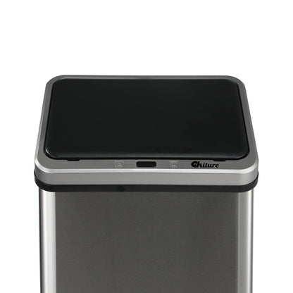 40L Motion Sensor Bin Automatic Rubbish Can Silver