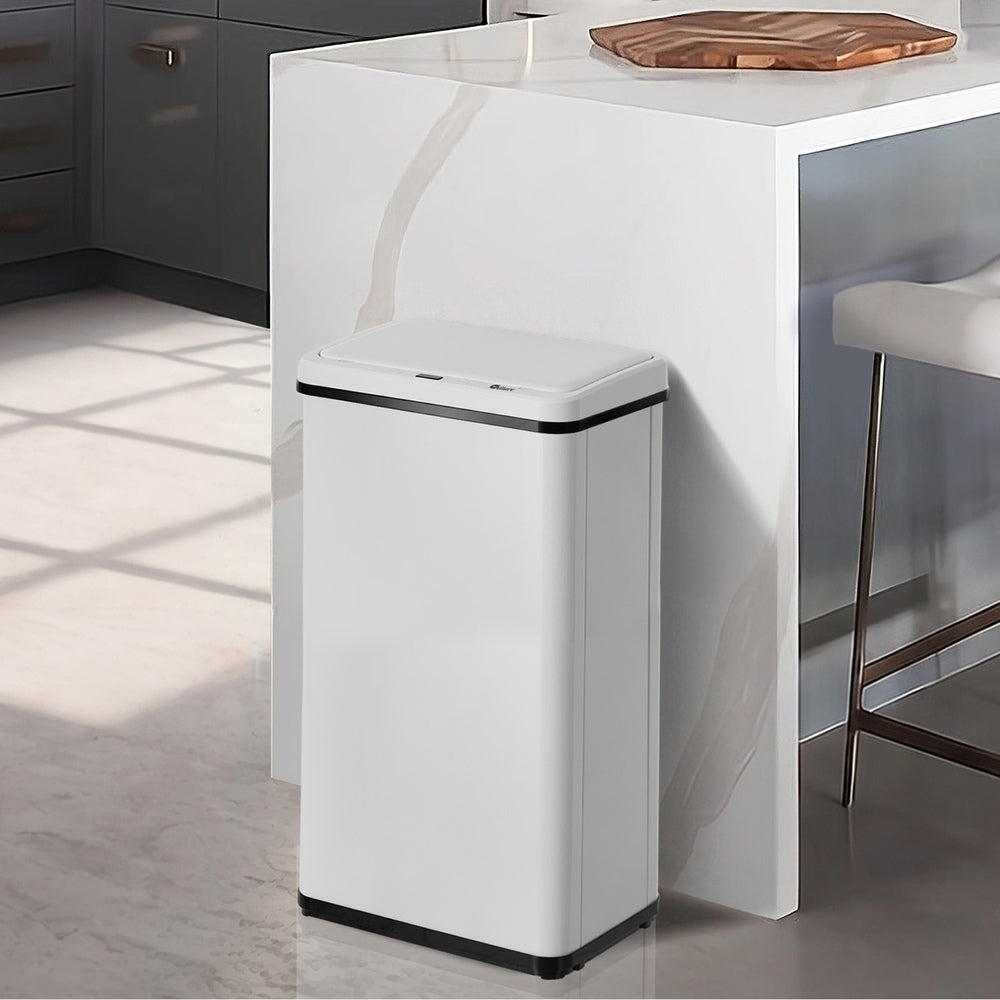 40L Motion Sensor Bin Stainless Steel | HomeAndLiving