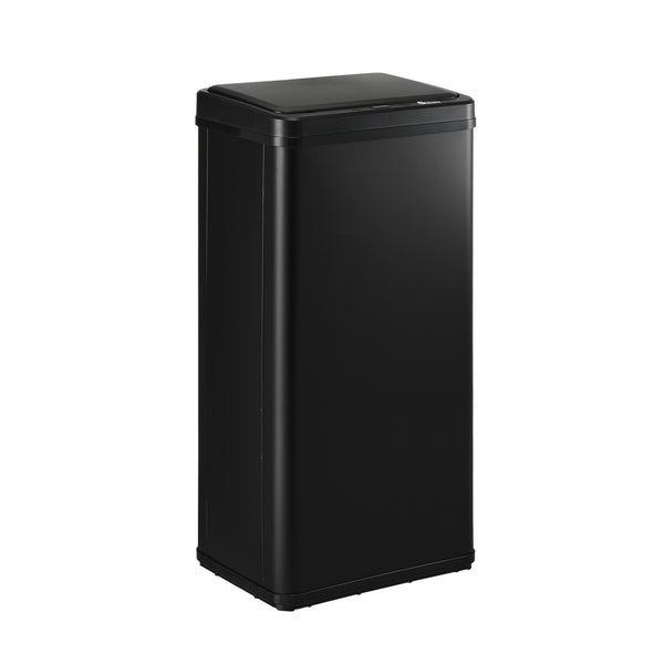  50L Motion Sensor Bin Automatic Rubbish Trash Can Black