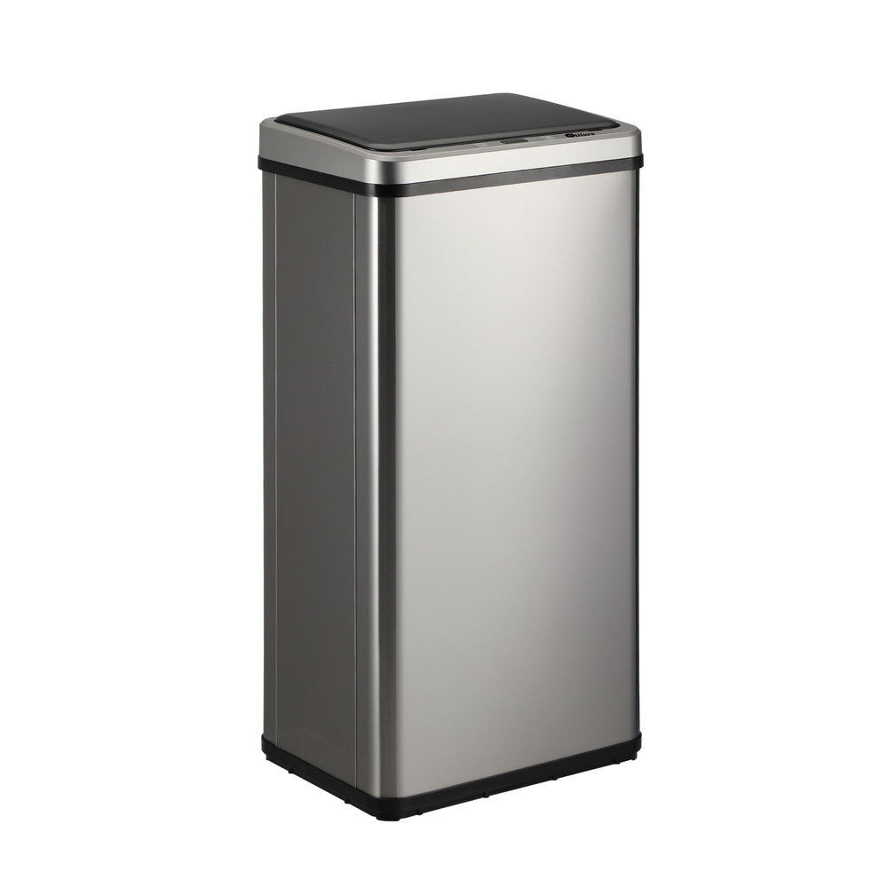 Automatic Motion Sensor Bin 50L Silver