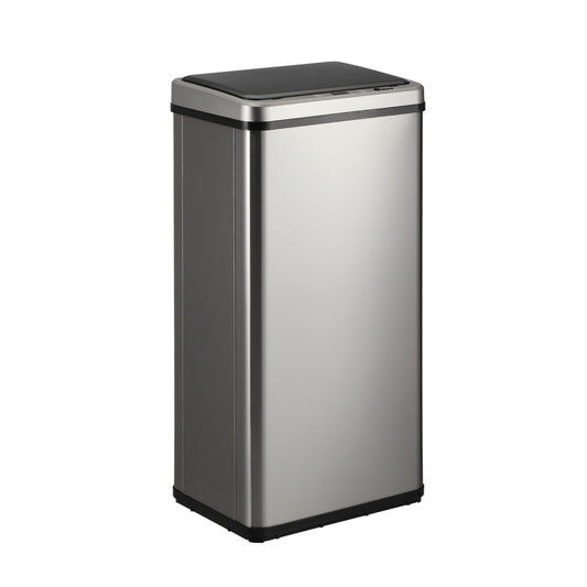 Automatic Motion Sensor Bin 50L Silver