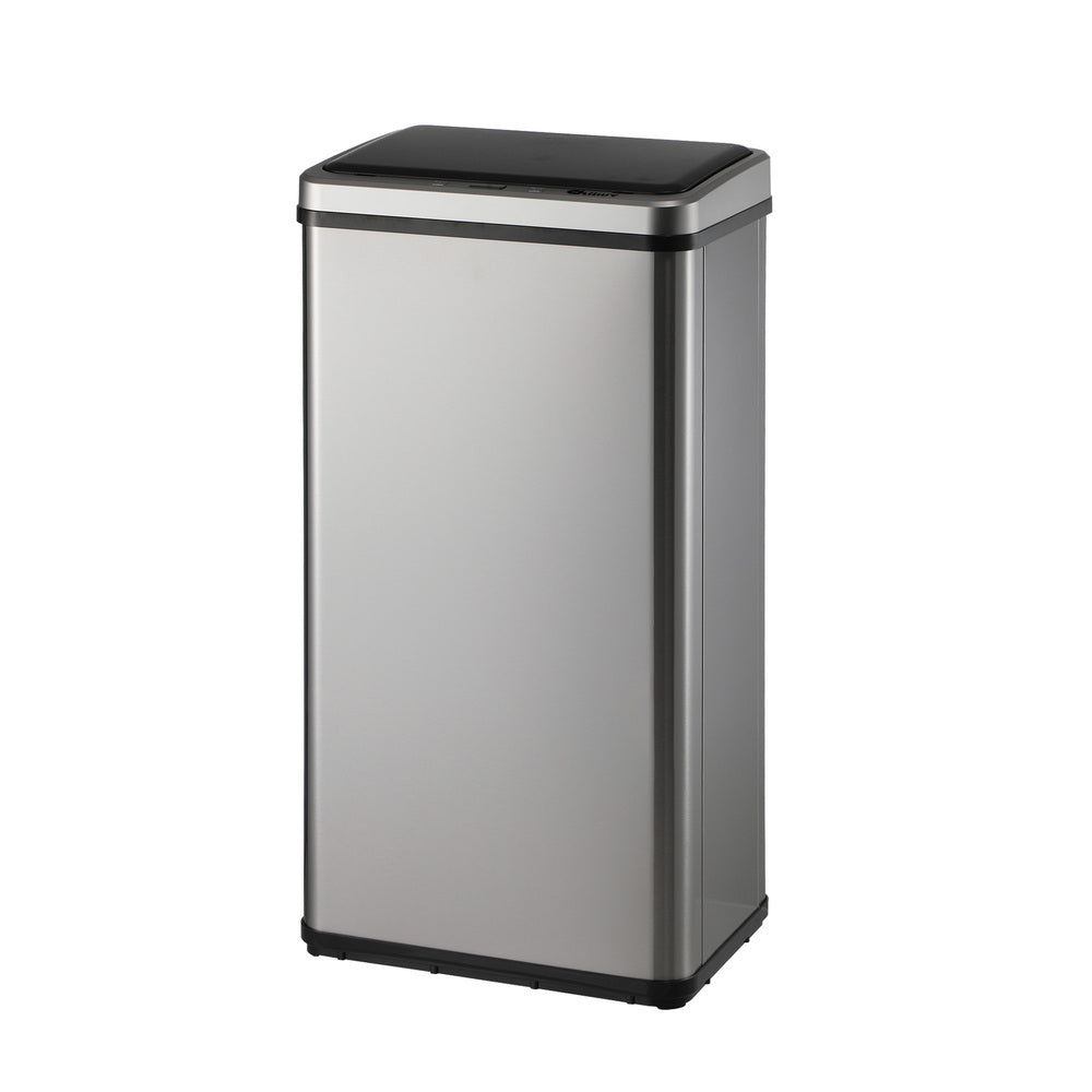 Automatic Motion Sensor Bin 50L Silver