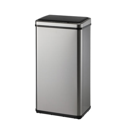 Automatic Motion Sensor Bin 50L Silver