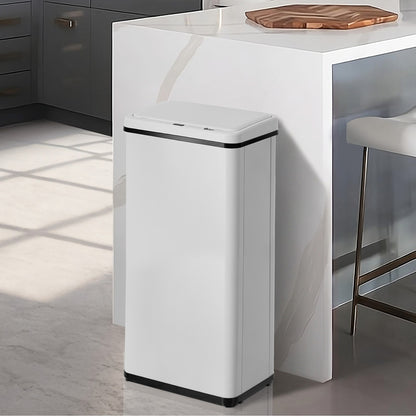 50L Motion Sensor Bin Kitchen White | HomeAndLiving