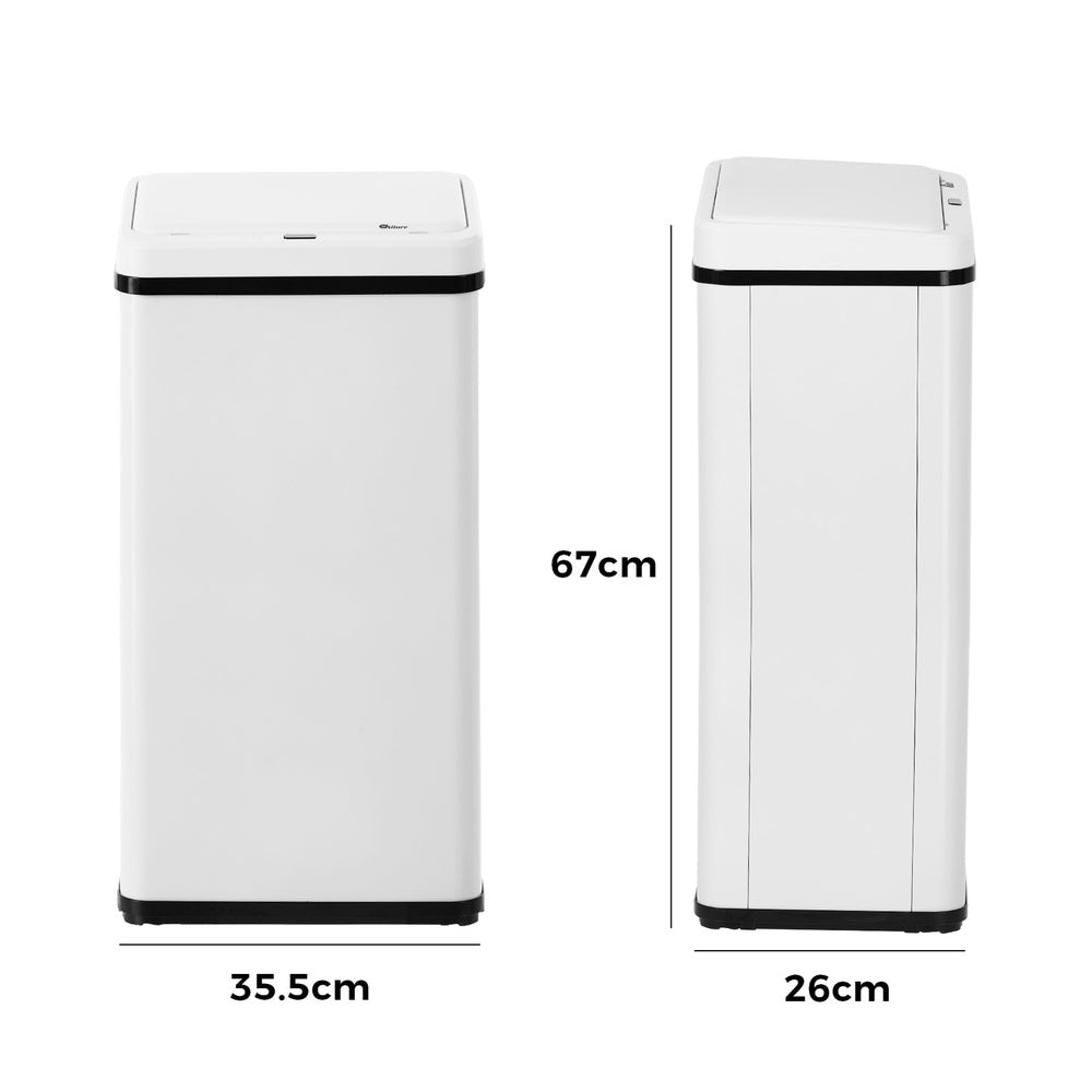 50L Motion Sensor Bin Kitchen White | HomeAndLiving - 8
