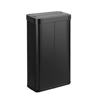 75L Motion Sensor Bin Stainless Steel Automatic Trash Can Kitchen White/Black