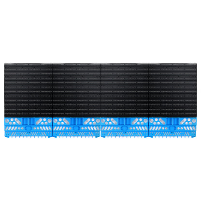 108 Storage Bin Rack Wall Mounted