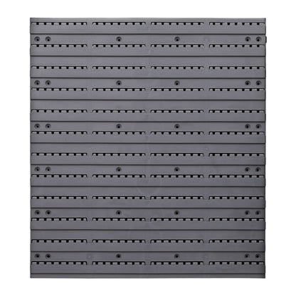 48 Storage Bin Rack Wall Mounted Steel Board