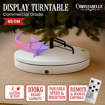 Christabelle 60cm 100kg Electric Rotating Display Turntable