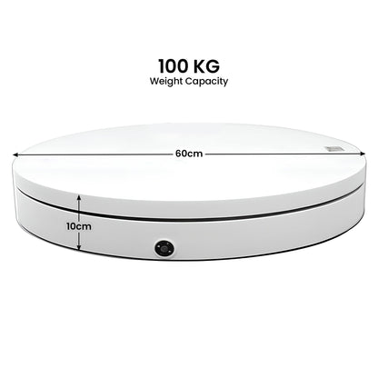 Christabelle 60cm 100kg Electric Rotating Display Turntable