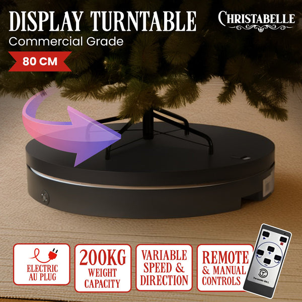  80cm 200kg Electric Rotating Display Turntable