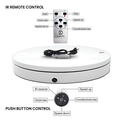 200kg Electric Rotating Display Stand 60cm