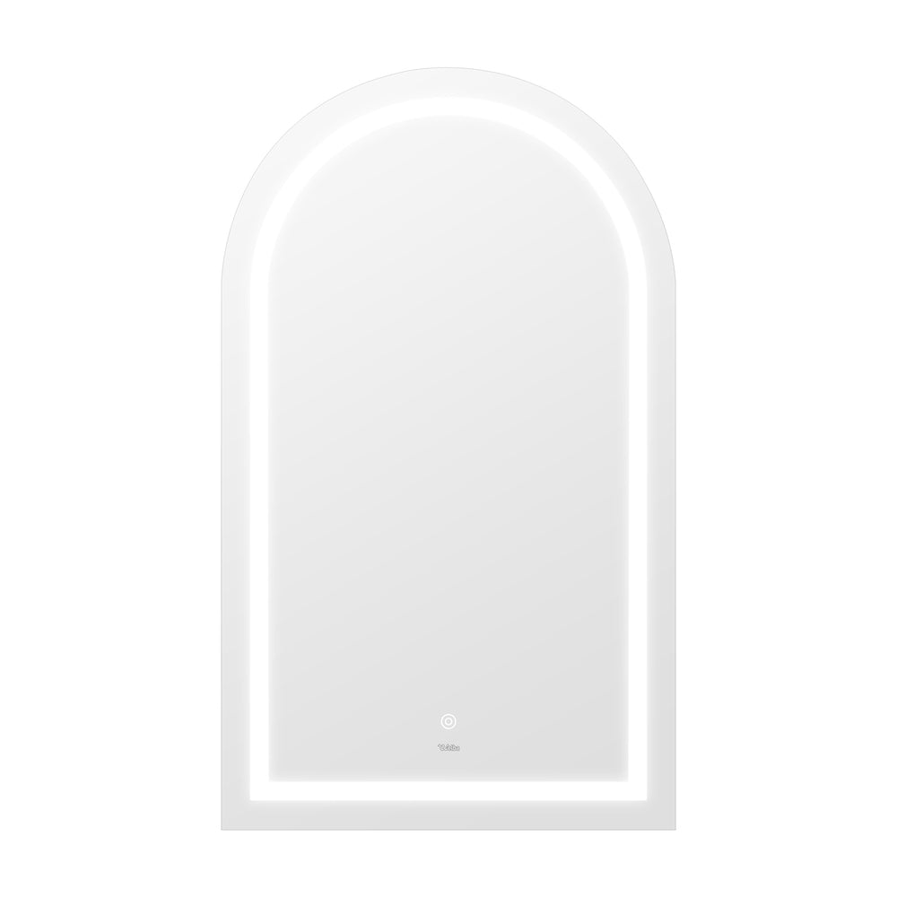 LED Arched Bathroom Mirror Anti-fog Smart 100x60cm