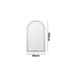 LED Arched Bathroom Mirror Anti-fog Smart 100x60cm