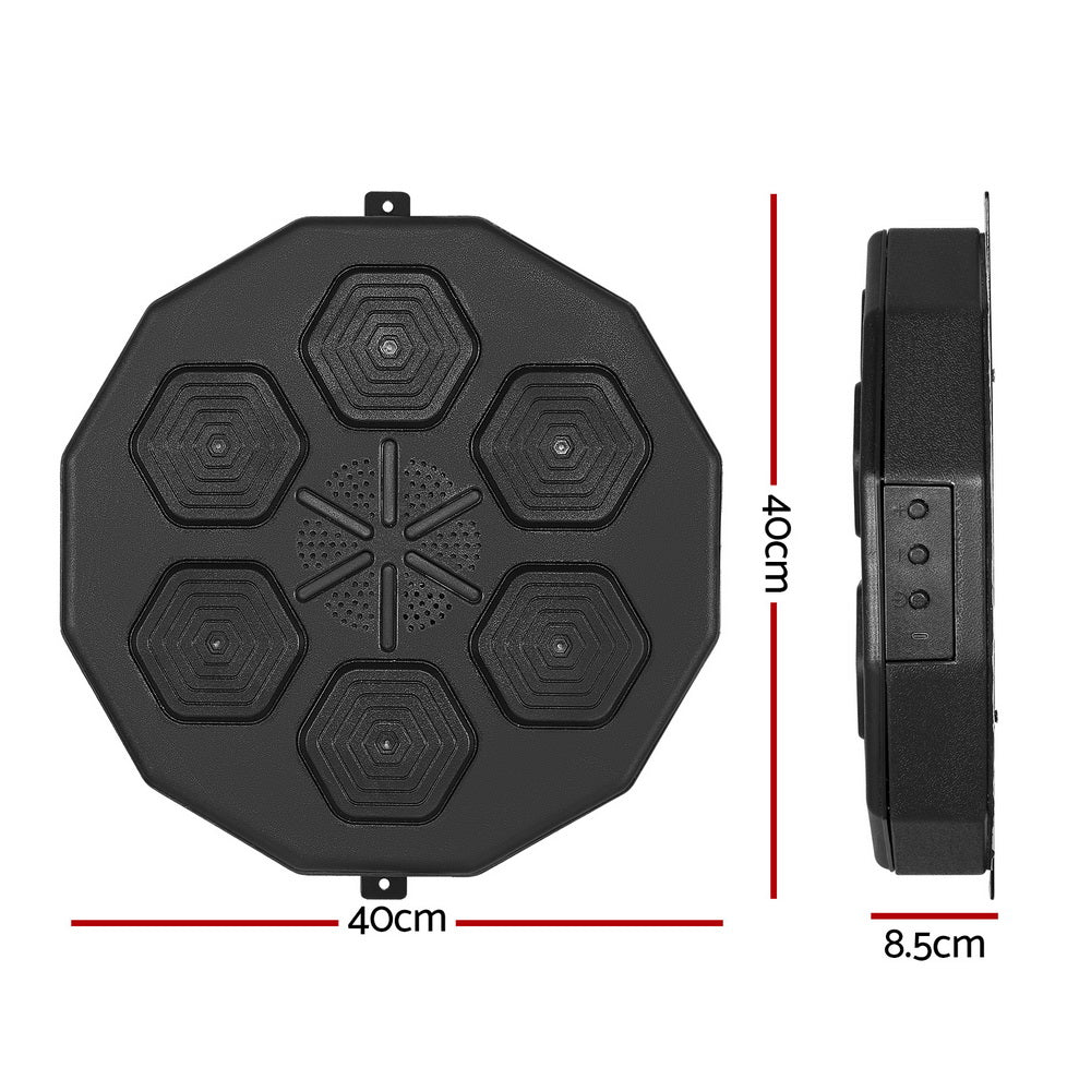 Music Boxing Machine Bluetooth Target Punching USB Chargeable Home Gym